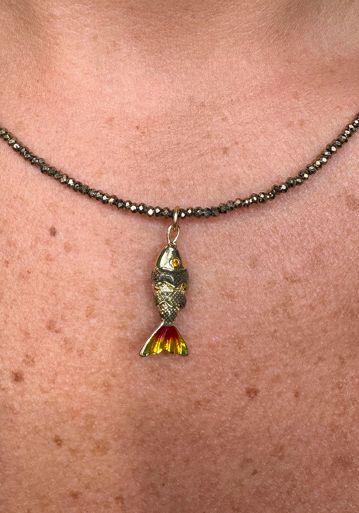 Collier Martia Doré - Maison Baika