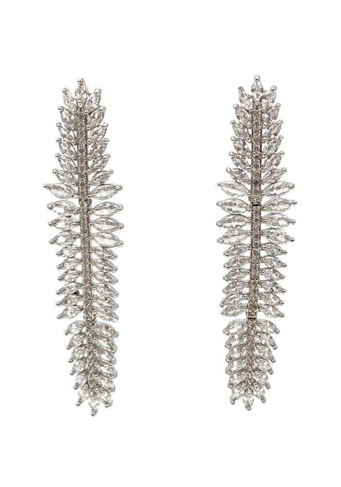 Boucles D'Oreilles Lukas Argentées - Maison Baïka
