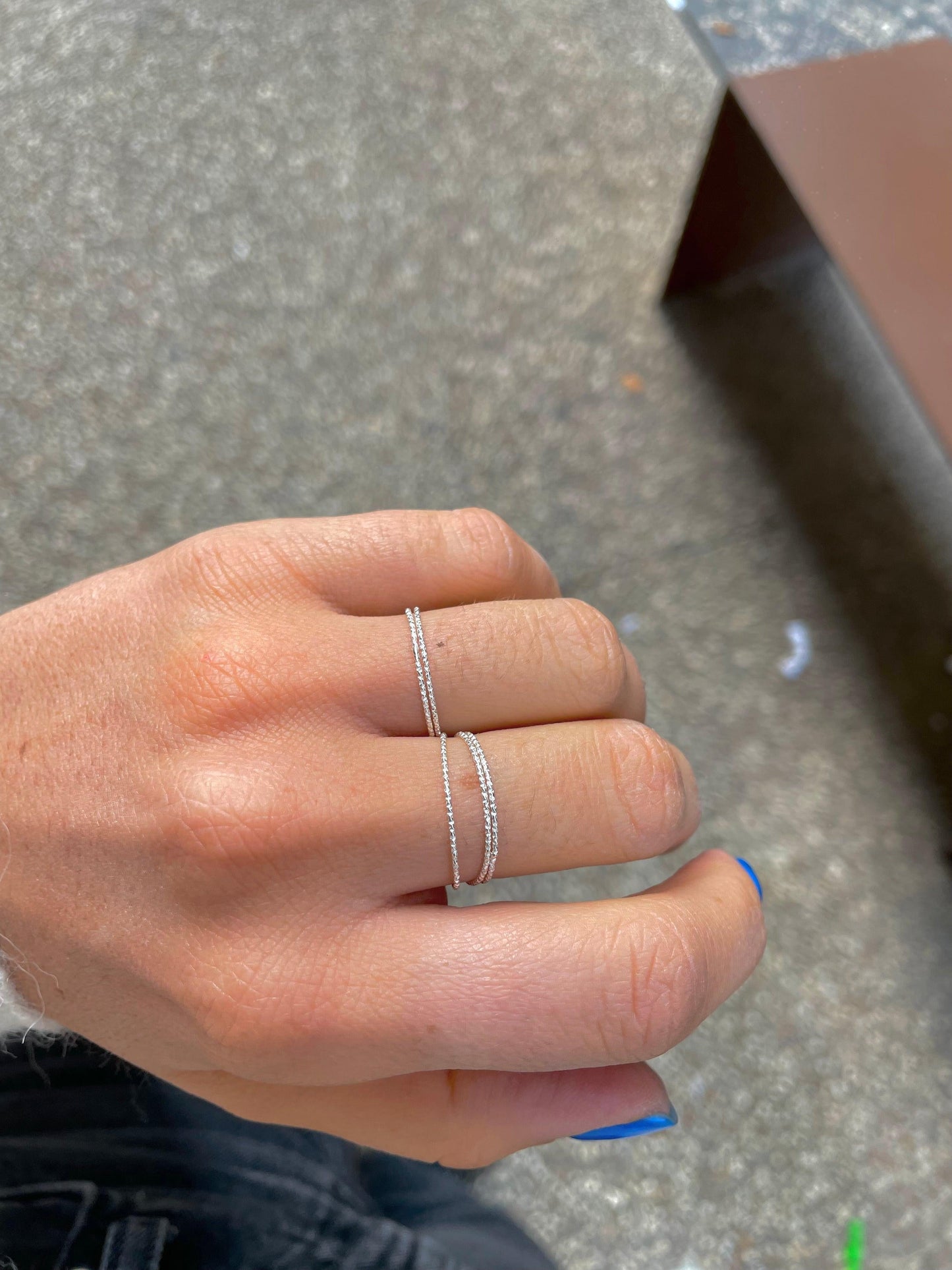 Bague Ultra Fine Diamantée