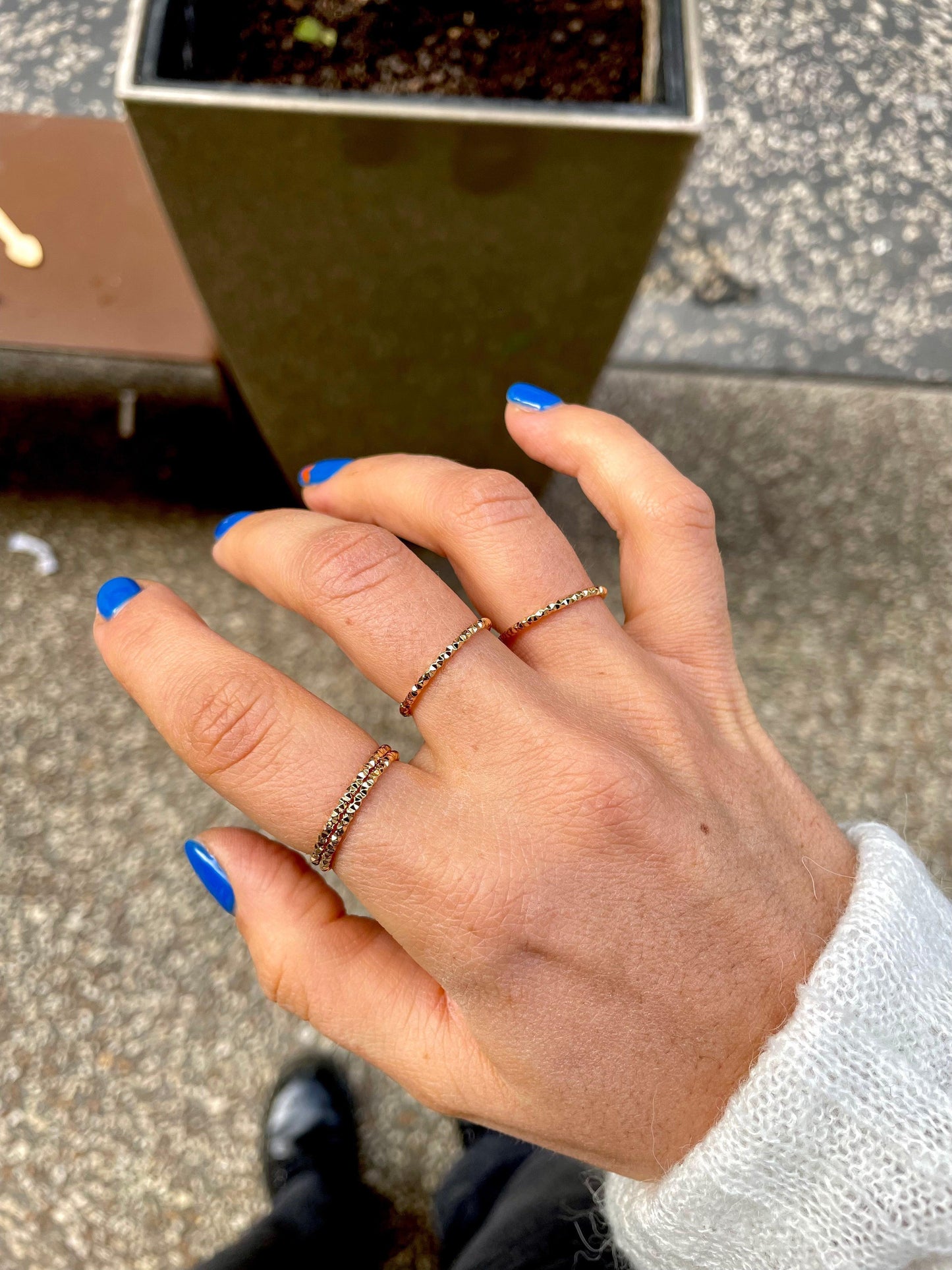 Bague Ultra Fine Diamantée