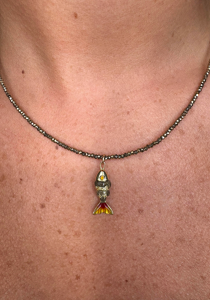 Collier Martia Doré - Maison Baika