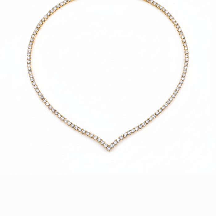 Collier Anastasia Plaqué Or