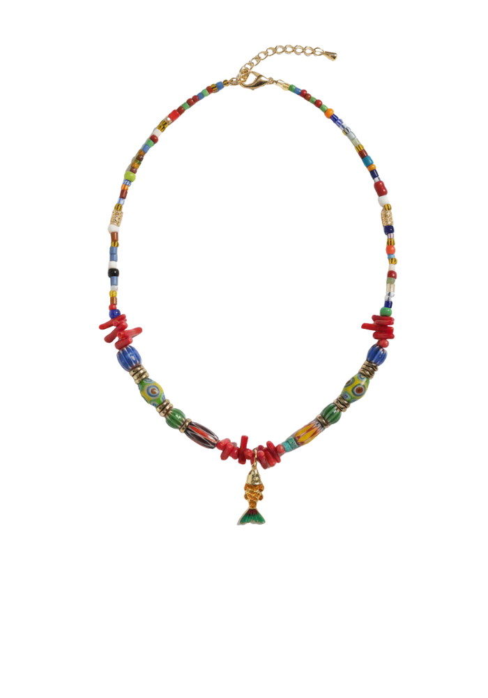 Collier Martia Poisson Jaune