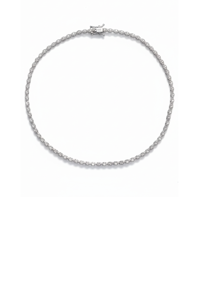 Collier Daisy Argent