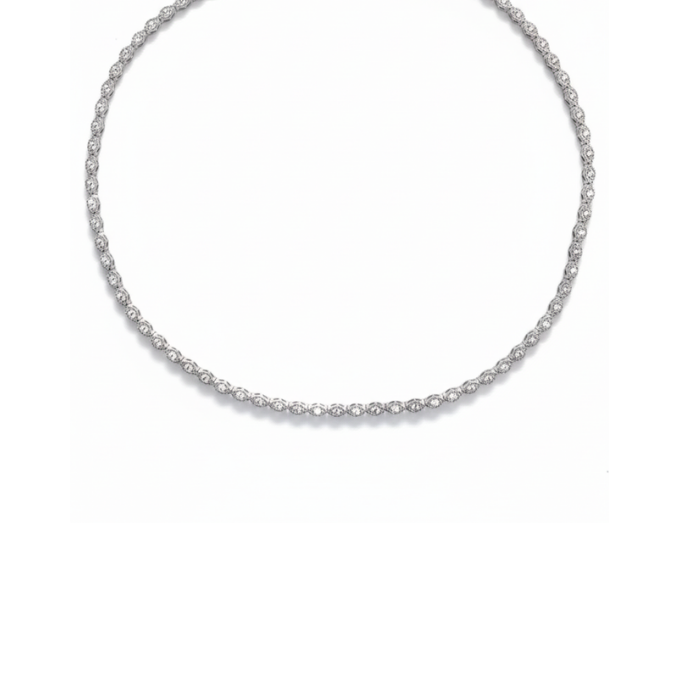 Collier Daisy Argent