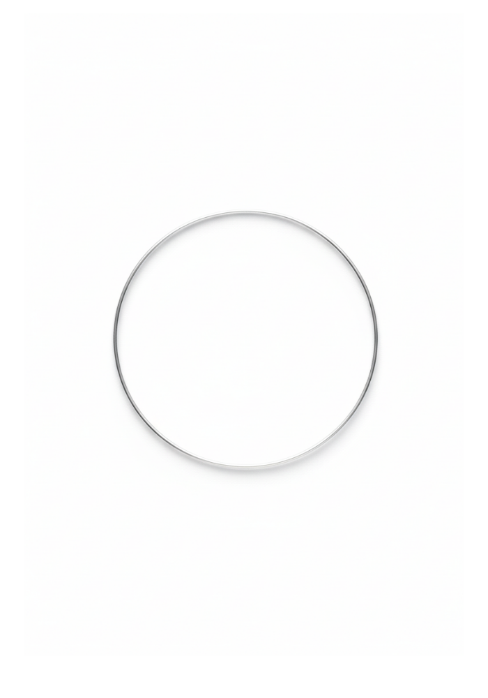 Jonc Alizé Lisse Argent