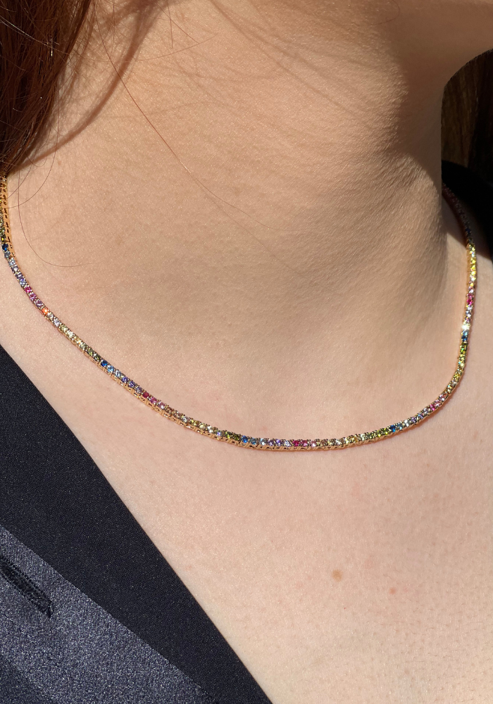 Collier Mindy Rivière Multicolore - Maison Baïka