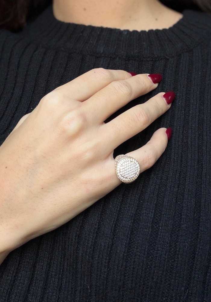 Bague Caroline - Dorée