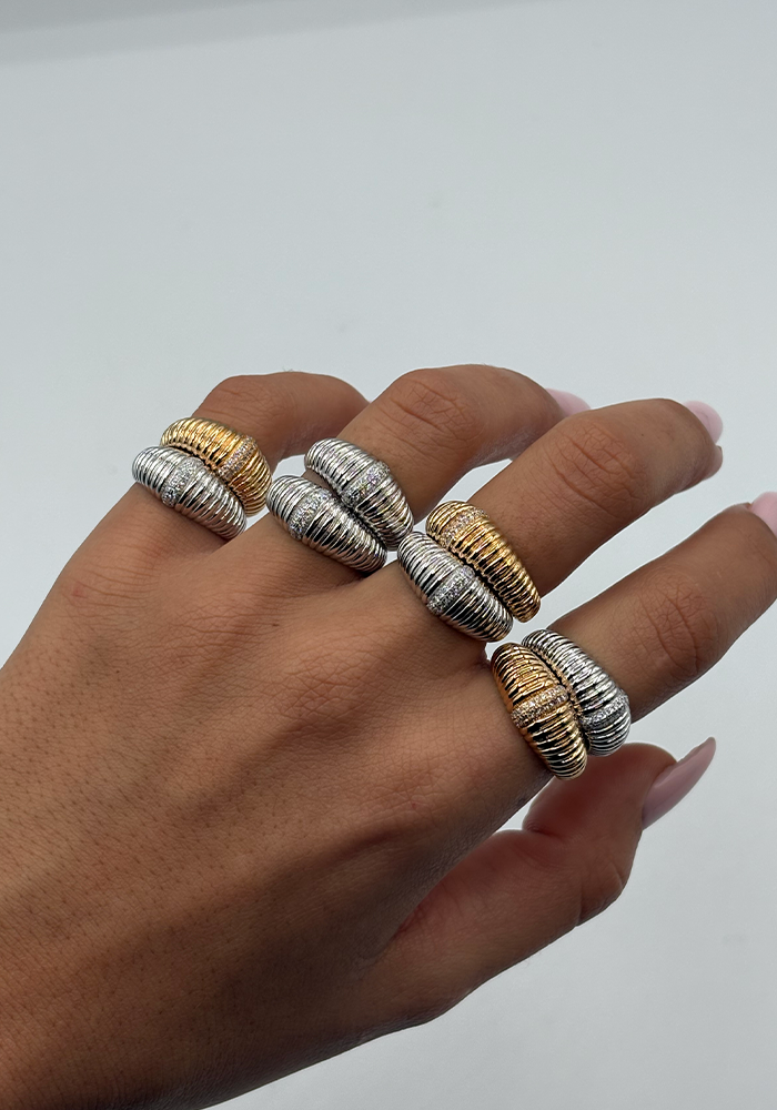 Bague Yazel Argent - Maison Baika