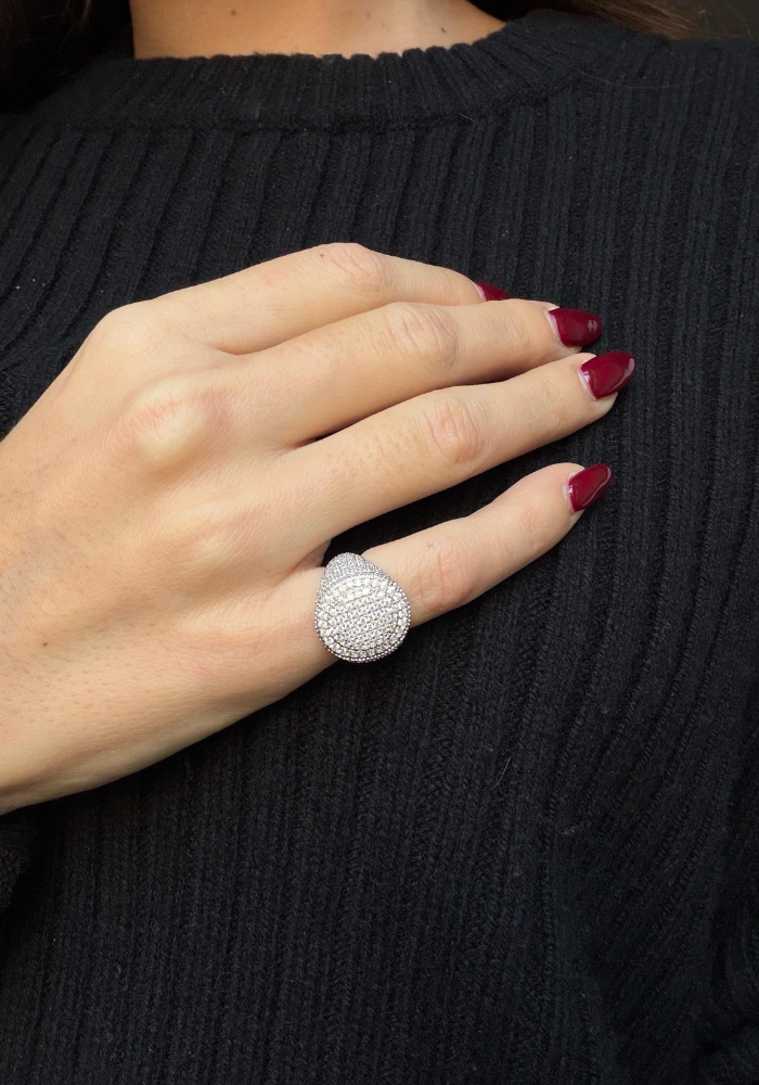 Bague Caroline - Argentée