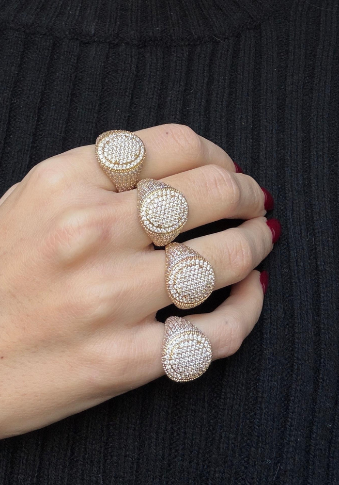 Bague Caroline - Dorée