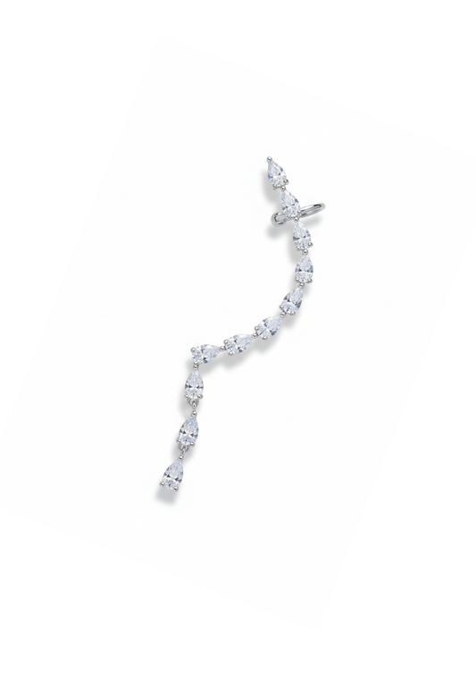 Boucle D'Oreille Shilay Argentée