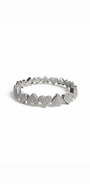 Bracelet Coeurs - Argenté