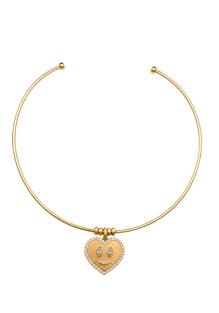 Pendentif Coeur Sur Torque