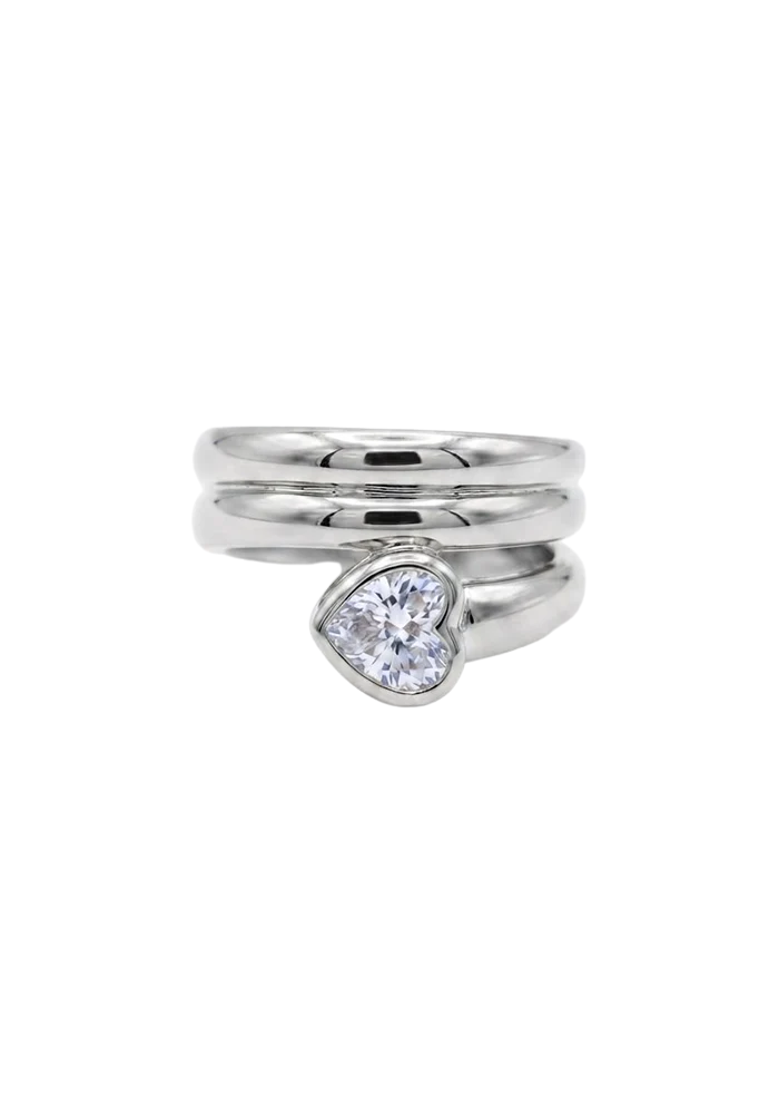 Bague May Argentée - Maison Baika
