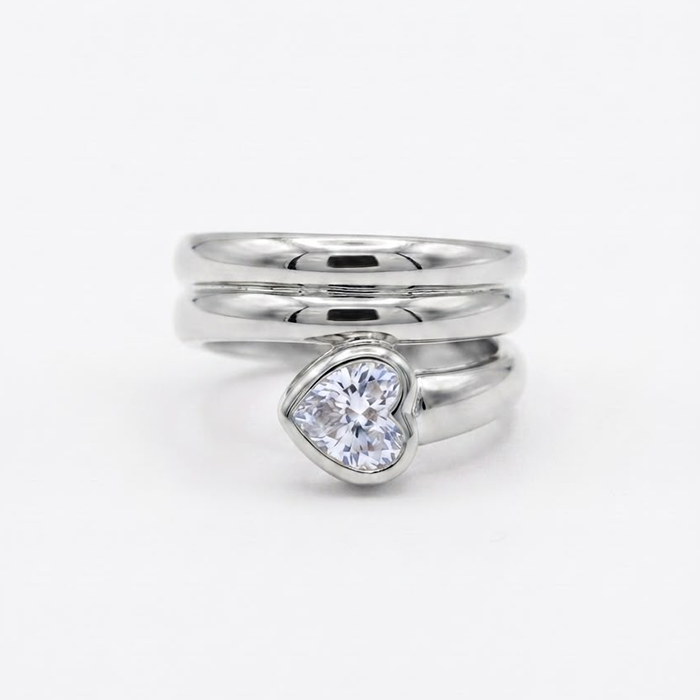 Bague May - Argentée - Pré-commande
