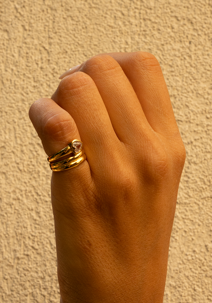 Bague May - Dorée - Pré-commande