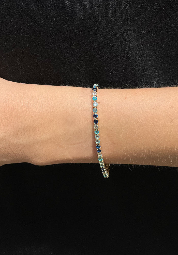 Bracelet Maddy Riviere Bleu - Maison Baika