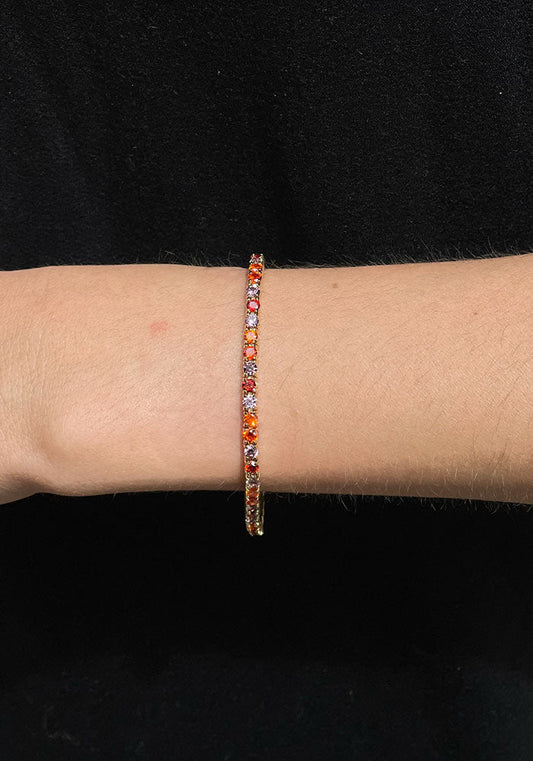 Bracelet Maddy Riviere Orange - Maison Baika