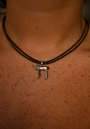 Collier HaÏ - Argenté- Maison Baïka