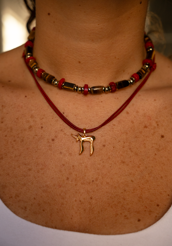 Collier HaÏ - Doré - Maison Baïka