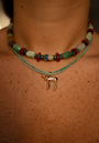 Collier HaÏ - Doré - Multicolore - Maison Baïka