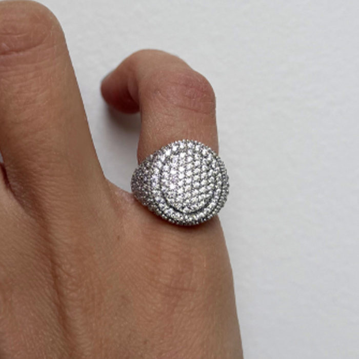 Bague Caroline - Argentée