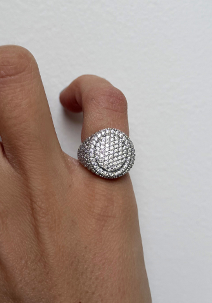 Bague Caroline - Argentée