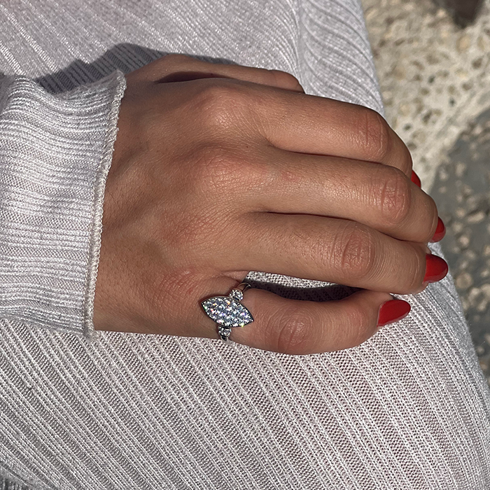  Bague Leva Argent - Maison Baïka