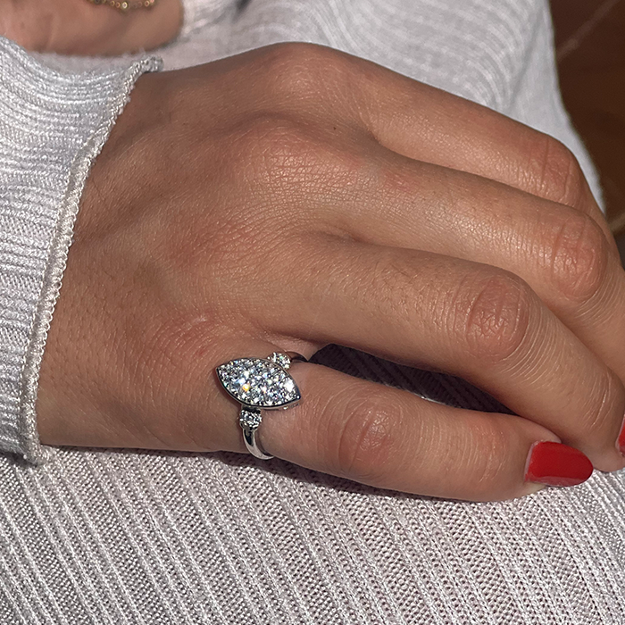 Bague Leva Argent - Maison Baïka