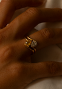 Bague Double Mary Jane - Maison Baika