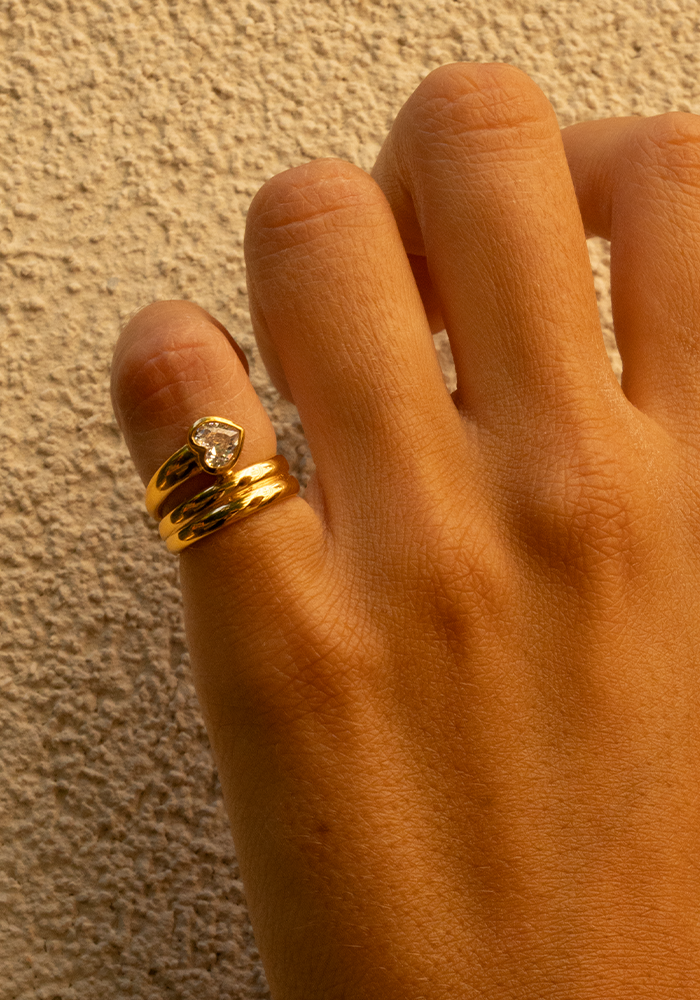 Bague May - Dorée - Pré-commande