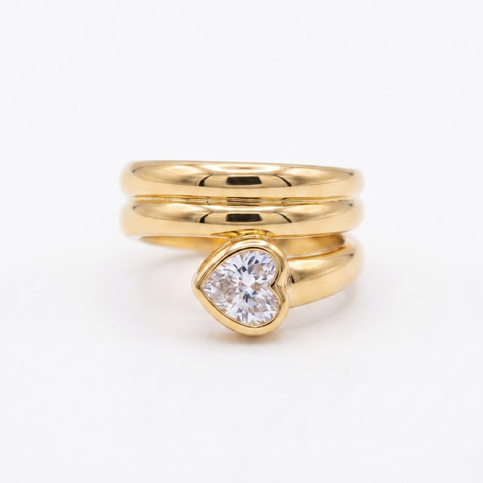 Bague May - Dorée - Pré-commande
