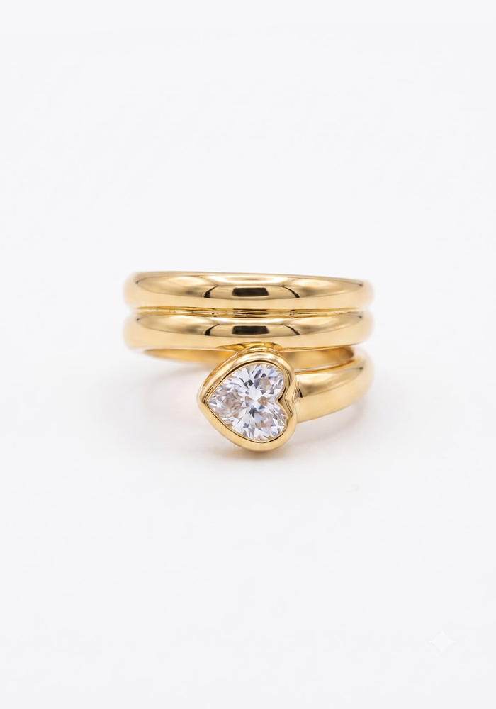 Bague May - Dorée - Pré-commande