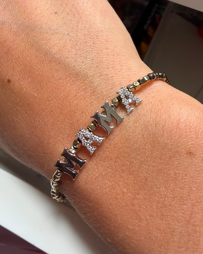 Bracelet Lettres Personnalisable - Maison Baïka