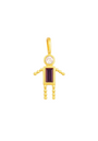 Pendentif Enfant Personnalisable | Charm Doré | Maison Baïka