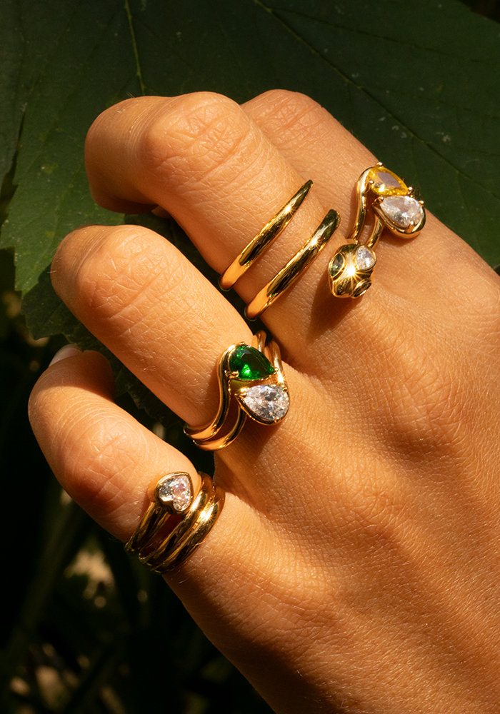 Bague May - Dorée - Pré-commande
