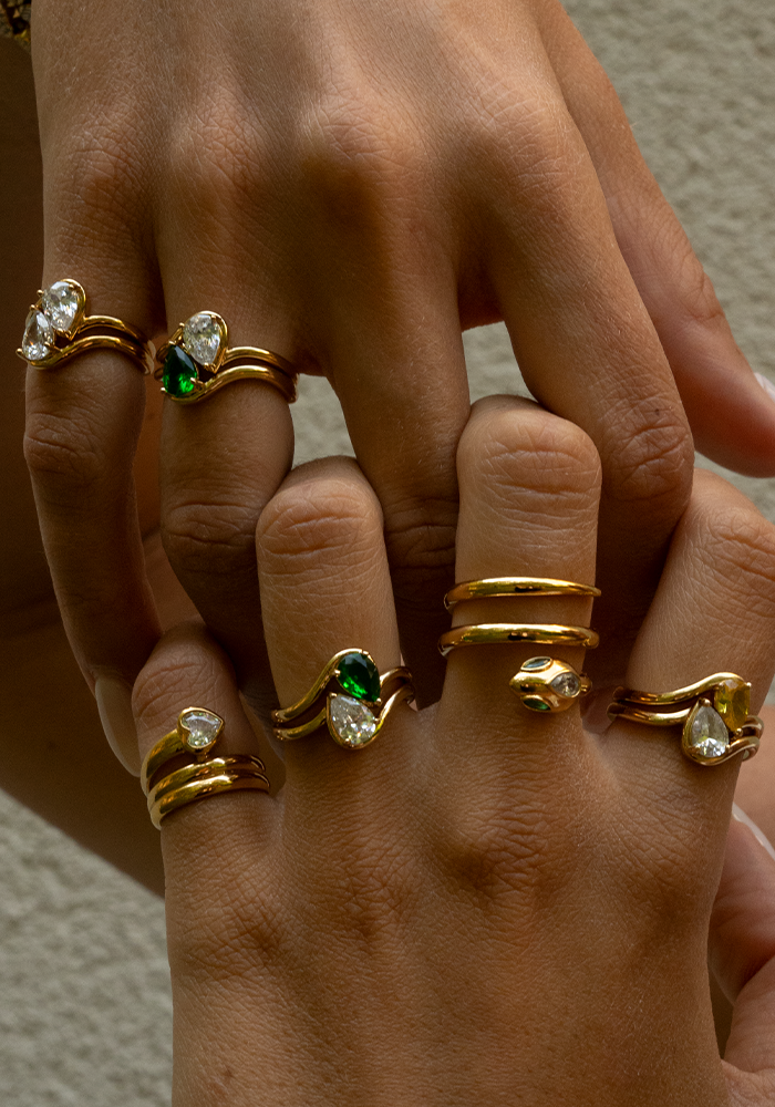 Bague May - Dorée - Pré-commande