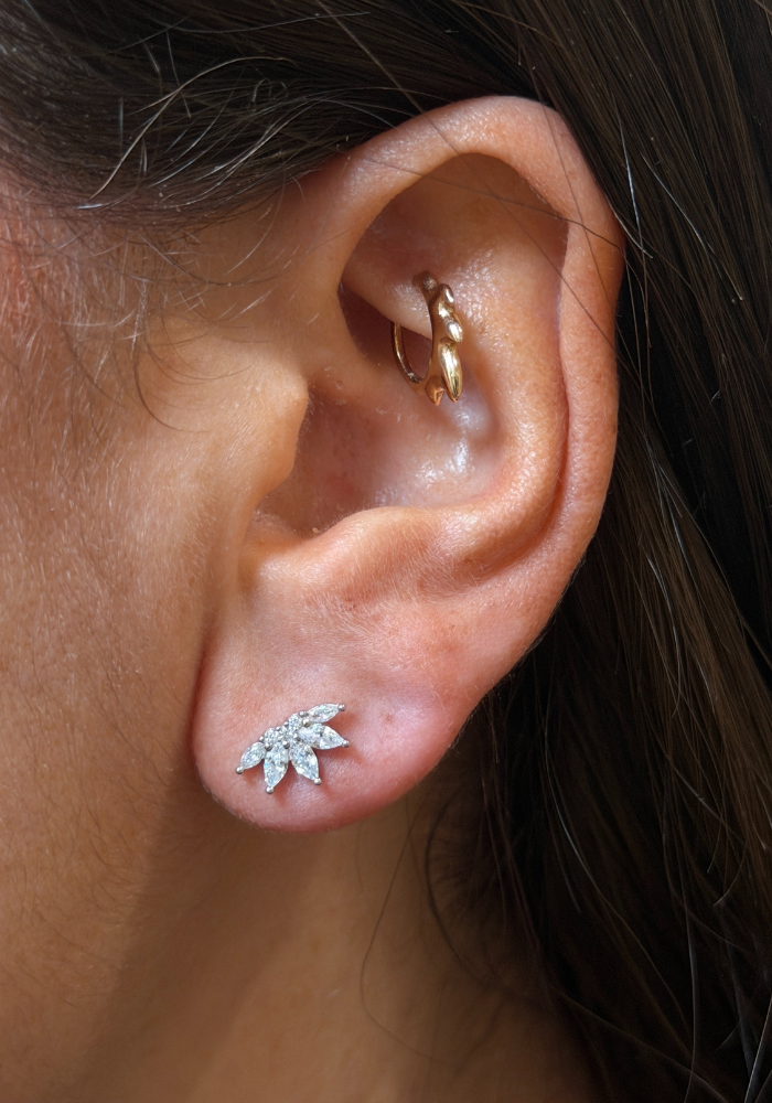 Piercing Clara Argent