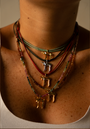 Collier HaÏ - Argenté- Maison Baïka
