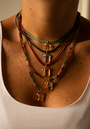 Collier HaÏ - Argenté- Maison Baïka