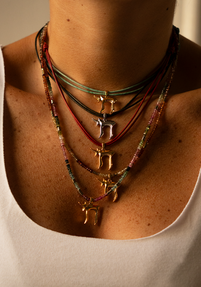Collier HaÏ - Argenté- Maison Baïka