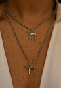 Collier HaÏ - Argenté- Maison Baïka