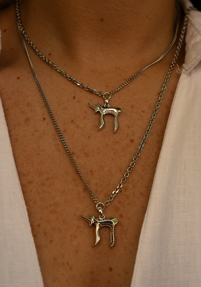 Collier HaÏ - Argenté- Maison Baïka