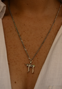 Collier HaÏ - Argenté- Maison Baïka