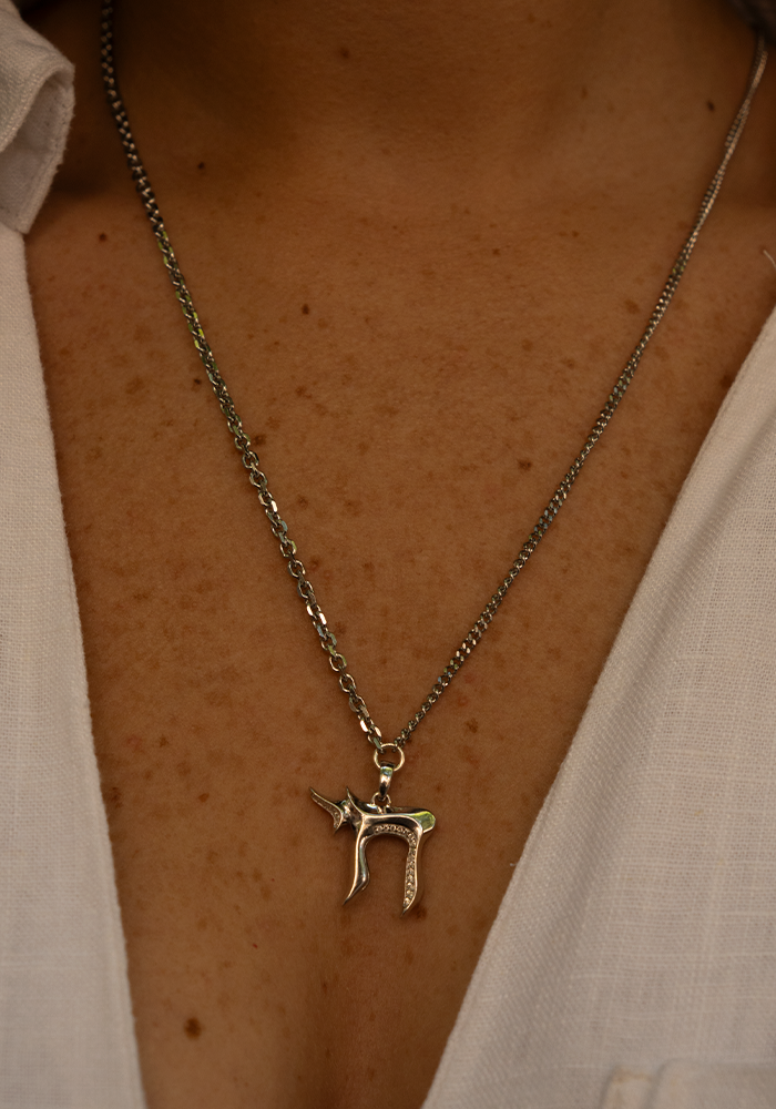 Collier HaÏ - Argenté- Maison Baïka