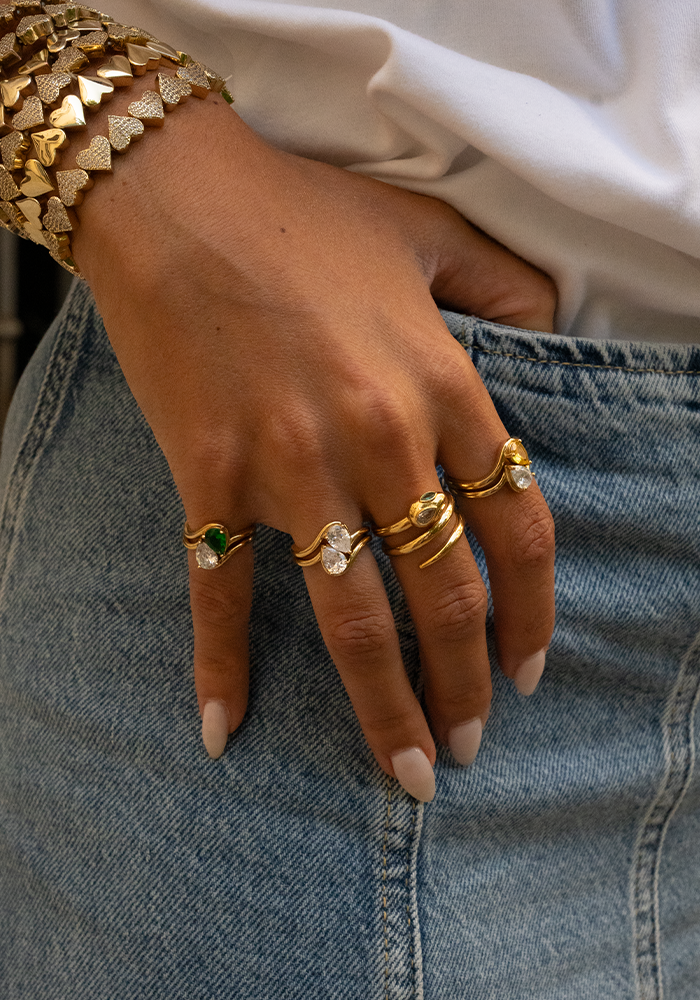 Bague Mary Jane - Maison Baika