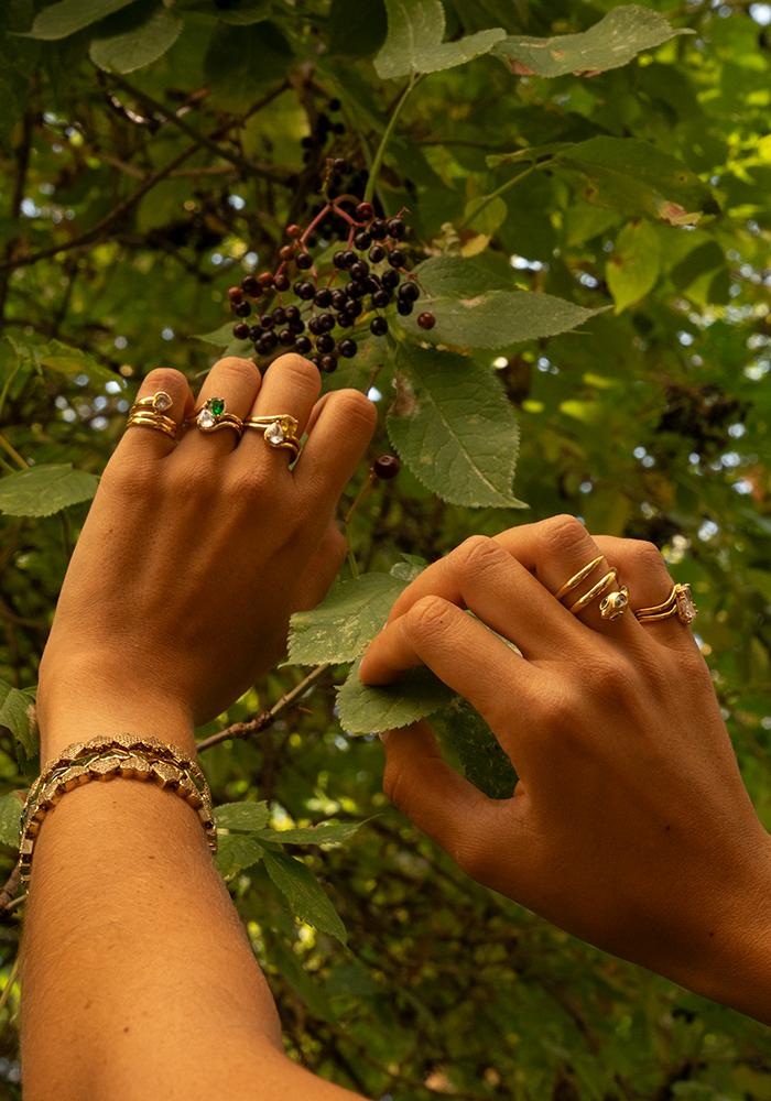 Bague May - Dorée - Pré-commande
