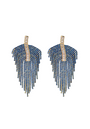 Boucles D'Oreilles Phoebe Bleu Pastel - Maison Baïka