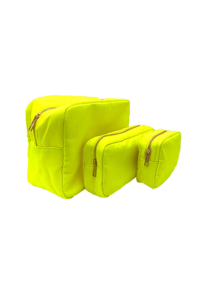 Pochette Columbia Personnalisable Jaune Fluo - Maison Baïka